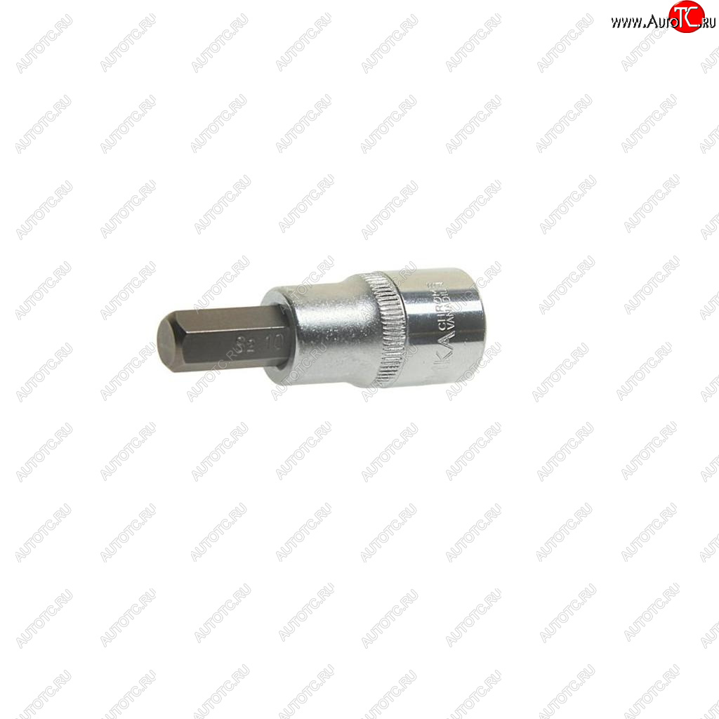 63 р. Бита-головка 1/2 HEX H10х22мм L=60мм ЭВРИКА ЭВРИКА er-94806 ЭВРИКА er-94806  с доставкой в г. Керчь