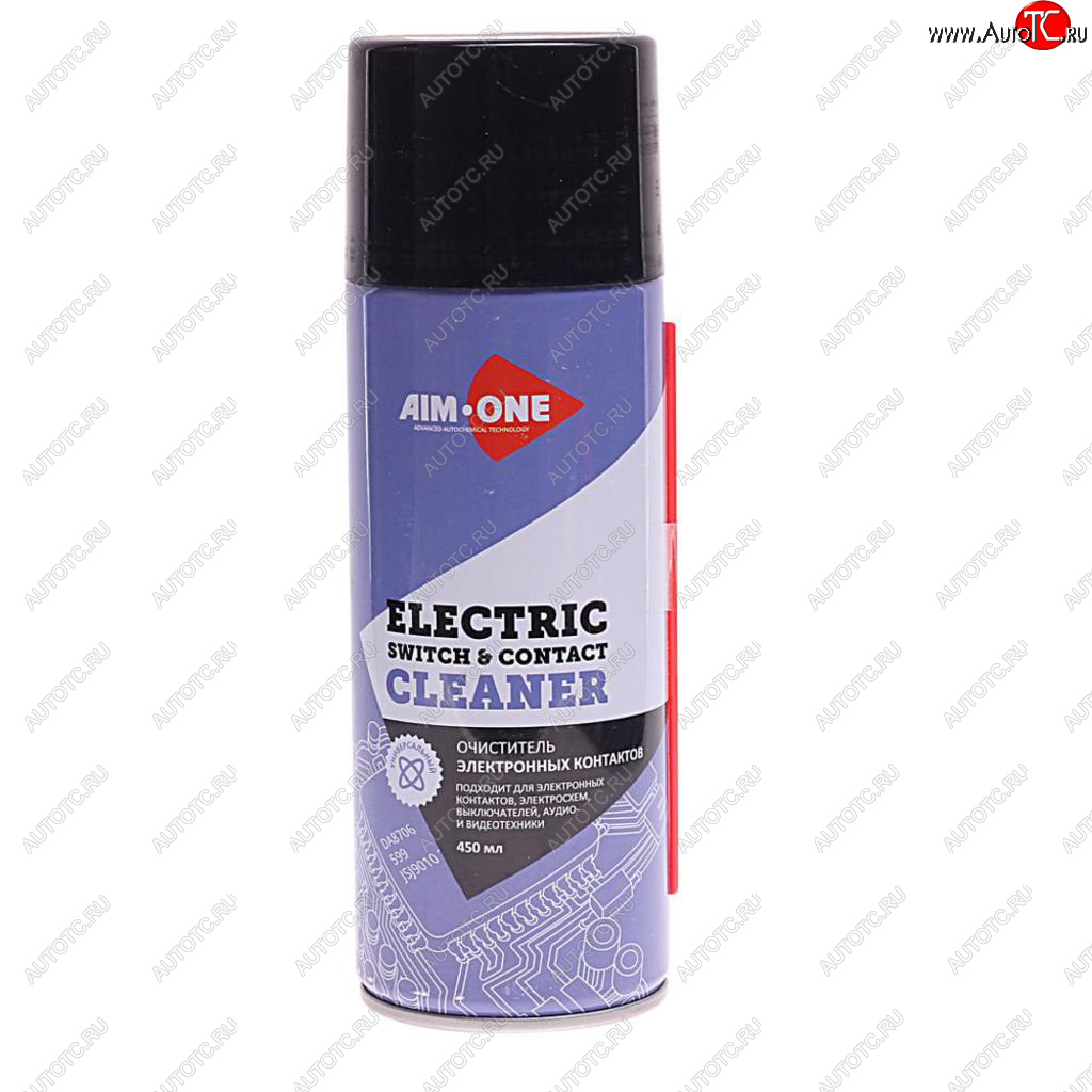 339 р. Очиститель электроконтактов 450мл аэрозоль Switch & Contact Cleaner AIM-ONE AIM-ONE es-270  с доставкой в г. Керчь