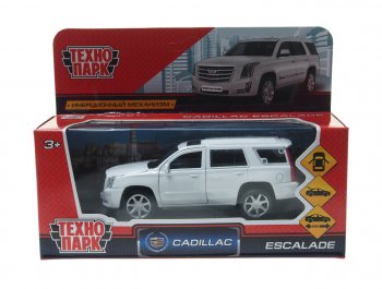 819 р. Модель автомобиля CADILLAC Escalade металлическая ТЕХНОПАРК ТЕХНОПАРК escalade-wt  с доставкой в г. Керчь. Увеличить фотографию 2