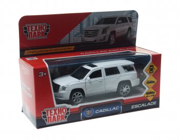819 р. Модель автомобиля CADILLAC Escalade металлическая ТЕХНОПАРК ТЕХНОПАРК escalade-wt  с доставкой в г. Керчь. Увеличить фотографию 1