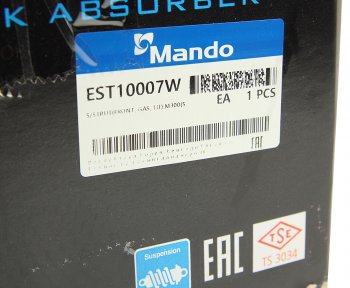 6 649 р. Амортизатор DAEWOO Matiz CHEVROLET Spark (11-) передний левый газовый (АБС) MANDO MANDO est10007w  с доставкой в г. Керчь. Увеличить фотографию 6