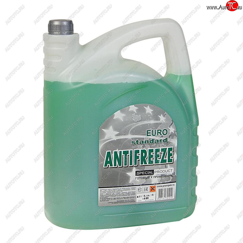 1 679 р. Антифриз зеленый -35C 10л EURO STANDARD EURO STANDARD eurogrn10  с доставкой в г. Керчь