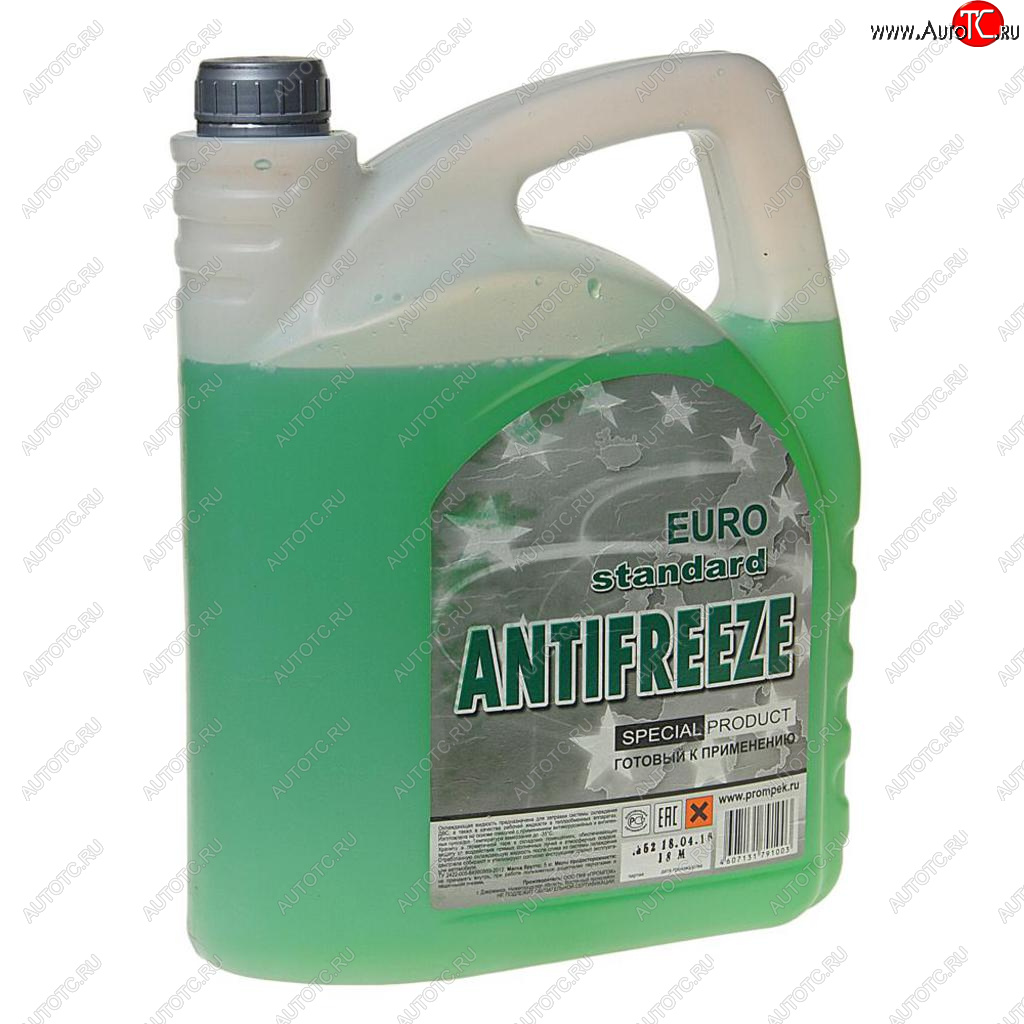 889 р. Антифриз зеленый -35C 5л EURO STANDARD EURO STANDARD eurogrn5  с доставкой в г. Керчь