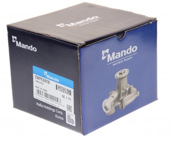 3 299 р. Насос водяной KIA Picanto (11-) (1.0) MANDO MANDO ewpk0016 MANDO ewpk0016  с доставкой в г. Керчь. Увеличить фотографию 2