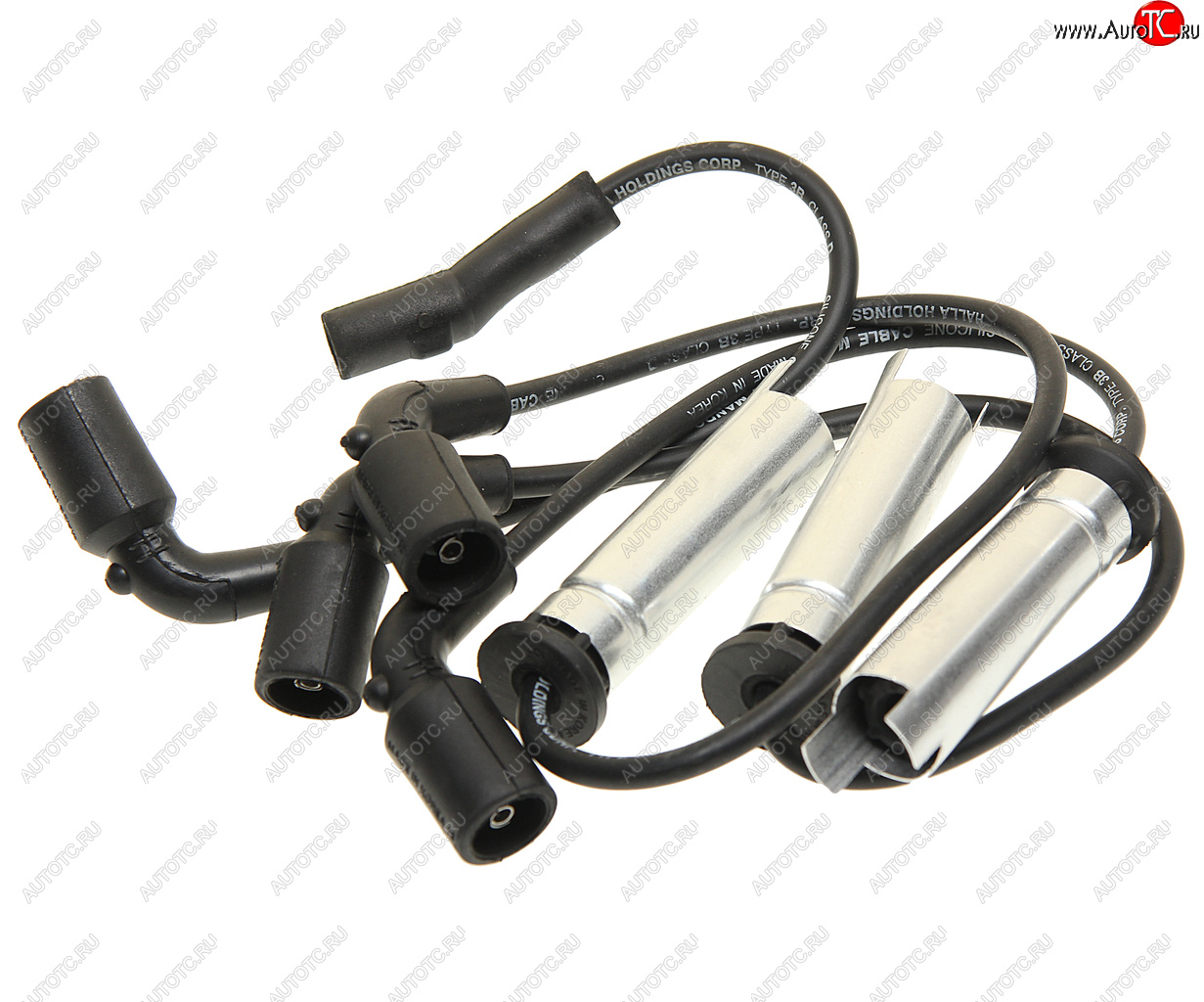 1 539 р. Провод высоковольтный DAEWOO Nexia (8V) CHEVROLET Lanos (8V),Aveo (1.4) (8V) комплект MANDO MANDO ewtd00003h  с доставкой в г. Керчь