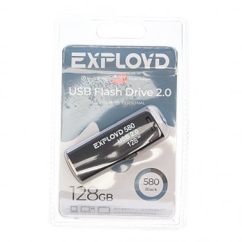 949 р. Карта памяти USB 128GB EXPLOYD EXPLOYD ex-128gb-580-black  с доставкой в г. Керчь. Увеличить фотографию 1