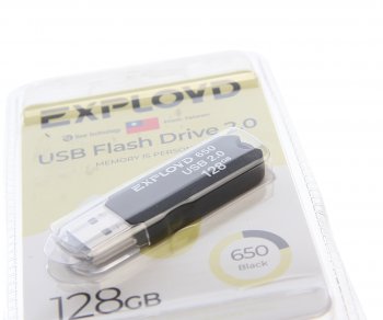 899 р. Карта памяти USB 128GB EXPLOYD EXPLOYD ex-128gb-650-black  с доставкой в г. Керчь. Увеличить фотографию 2