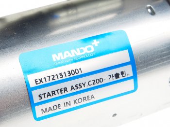 18 999 р. Стартер SSANGYONG Actyon (12-) (G20) MANDO MANDO ex1721513001 MANDO ex1721513001  с доставкой в г. Керчь. Увеличить фотографию 3