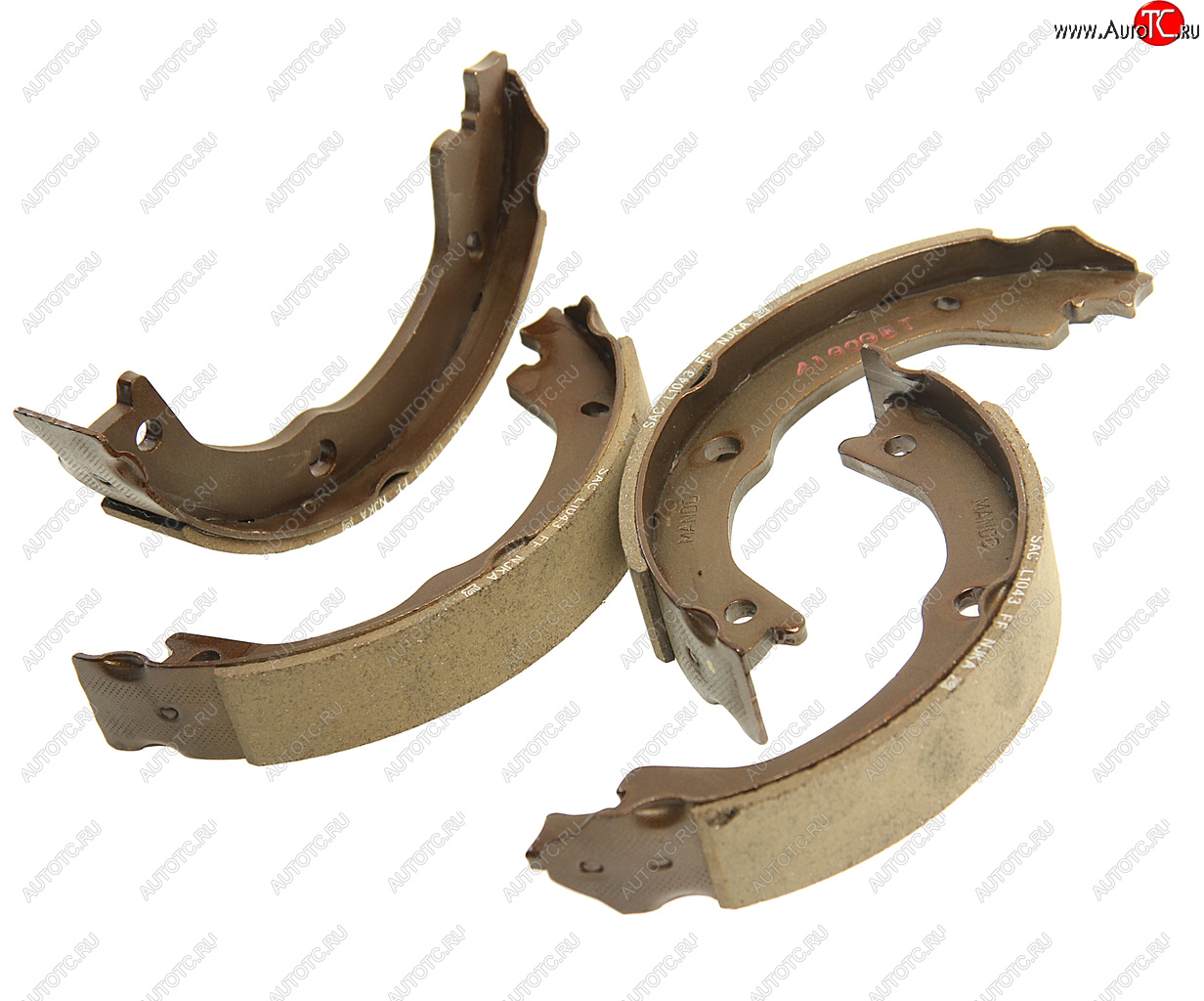 4 299 р. Колодки тормозные SSANGYONG Kyron (05-),Rexton (06-) (multi-link) стояночного тормоза (4шт.) MANDO MANDO ex4833a21000 MANDO ex4833a21000  с доставкой в г. Керчь