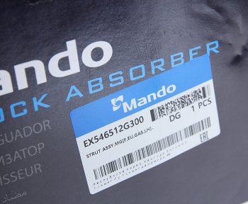 6 949 р. Амортизатор KIA Magentis (05-),Optima (05-) передний левый газовый MANDO MANDO ex546512g300 MANDO ex546512g300  с доставкой в г. Керчь. Увеличить фотографию 6