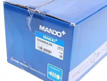 7 799 р. Амортизатор HYUNDAI Solaris (12-) передний правый газовый MANDO MANDO ex546604l100  с доставкой в г. Керчь. Увеличить фотографию 3