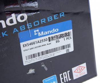 7 299 р. Амортизатор KIA Ceed (12-) передний правый MANDO MANDO ex54661a2550 MANDO ex54661a2550  с доставкой в г. Керчь. Увеличить фотографию 6