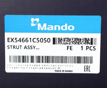 10 399 р. Амортизатор KIA Sorento (15-) передний правый газовый MANDO MANDO ex54661c5050  с доставкой в г. Керчь. Увеличить фотографию 4
