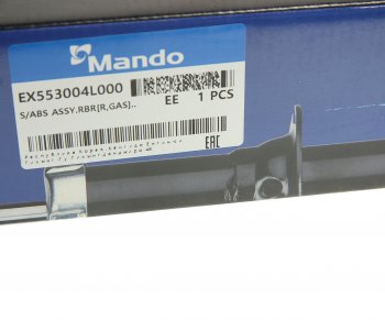 5 649 р. Амортизатор HYUNDAI Solaris (11-) задний левый/правый газовый (1шт.) MANDO MANDO ex553004l000 MANDO ex553004l000  с доставкой в г. Керчь. Увеличить фотографию 5