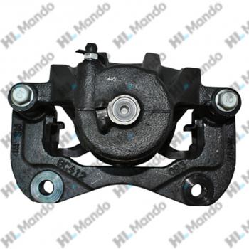 6 499 р. Суппорт HYUNDAI Santa Fe (00-) (2WD) передний левый (с колодками) MANDO MANDO ex5811026000 MANDO ex5811026000  с доставкой в г. Керчь. Увеличить фотографию 2