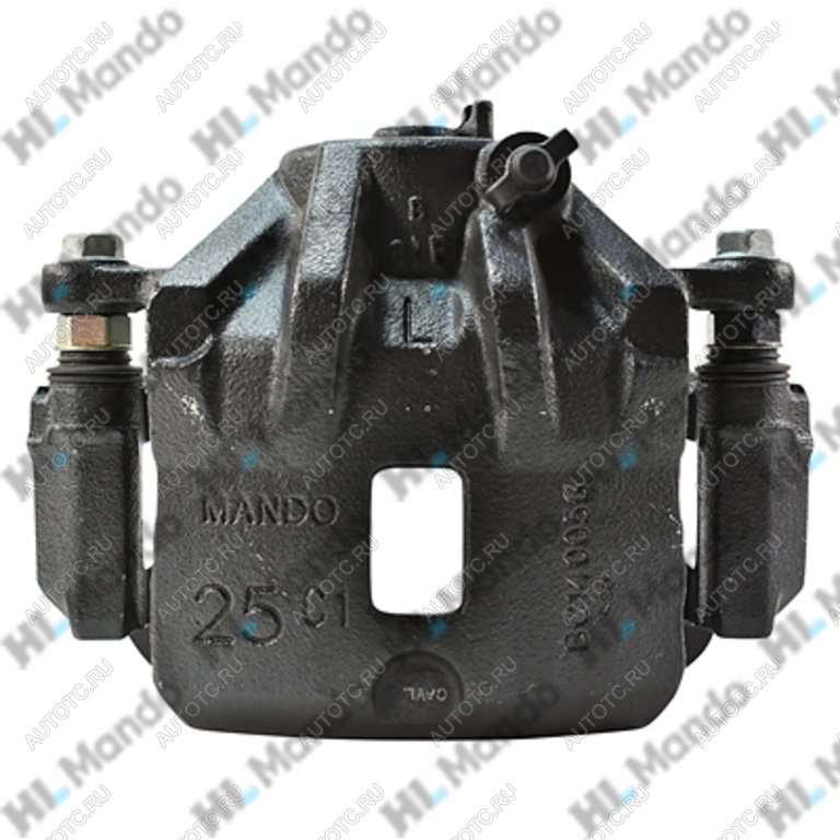 6 499 р. Суппорт HYUNDAI Santa Fe (00-) (2WD) передний левый (с колодками) MANDO MANDO ex5811026000 MANDO ex5811026000  с доставкой в г. Керчь