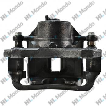 6 499 р. Суппорт HYUNDAI Santa Fe (00-) (2WD) передний левый (с колодками) MANDO MANDO ex5811026000 MANDO ex5811026000  с доставкой в г. Керчь. Увеличить фотографию 4