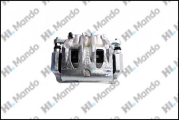 16 999 р. Суппорт HYUNDAI Santa Fe (12-) передний левый (с колодками) MANDO MANDO ex581102w700  с доставкой в г. Керчь. Увеличить фотографию 1