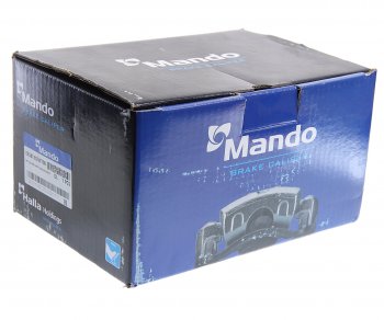 11 799 р. Суппорт HYUNDAI Santa Fe (12-) передний правый (с колодками) MANDO MANDO ex581302w700  с доставкой в г. Керчь. Увеличить фотографию 5