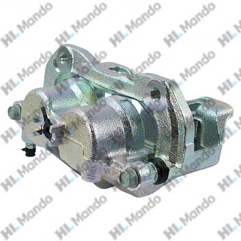 11 999 р. Суппорт HYUNDAI Santa Fe (12-) передний левый MANDO MANDO ex581802wa00 MANDO ex581802wa00  с доставкой в г. Керчь. Увеличить фотографию 4