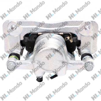 11 349 р. Суппорт HYUNDAI Santa Fe (12-) задний левый (с колодками) MANDO MANDO ex582102w700 MANDO ex582102w700  с доставкой в г. Керчь. Увеличить фотографию 2