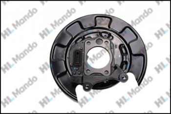 4 999 р. Кожух HYUNDAI Tucson (04-) KIA Sportage (04-) (2WD) диска тормозного заднего левого MANDO MANDO ex582512e000  с доставкой в г. Керчь. Увеличить фотографию 1