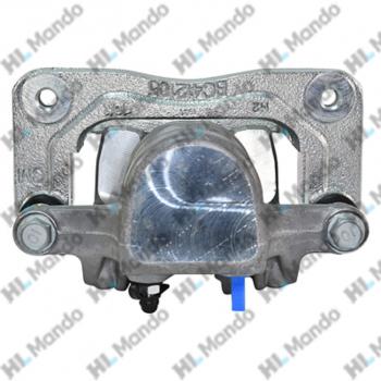 7 999 р. Суппорт HYUNDAI Santa Fe (06-) задний левый MANDO MANDO ex583102ba00 MANDO ex583102ba00  с доставкой в г. Керчь. Увеличить фотографию 3