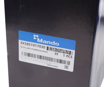 5 999 р. Цилиндр тормозной главный HYUNDAI Matrix (03-) (с АБС) MANDO MANDO ex5851017030  с доставкой в г. Керчь. Увеличить фотографию 5