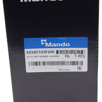 4 099 р. Цилиндр тормозной главный KIA Opirus (06-) MANDO MANDO ex585103f200  с доставкой в г. Керчь. Увеличить фотографию 5