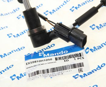 1 379 р. Датчик АБС HYUNDAI Terracan (01-) колеса переднего левого MANDO MANDO ex59810h1050  с доставкой в г. Керчь. Увеличить фотографию 2