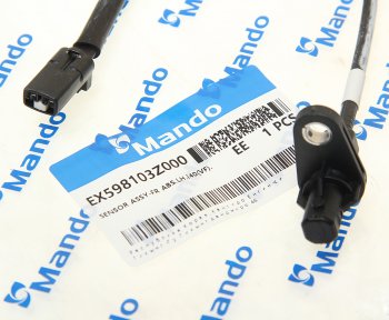 2 099 р. Датчик АБС HYUNDAI i40 (11-) колеса переднего правого MANDO MANDO ex598303z000 MANDO ex598303z000  с доставкой в г. Керчь. Увеличить фотографию 2
