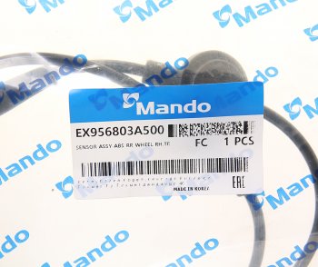 1 859 р. Датчик АБС HYUNDAI Trajet (00-) колеса переднего правого MANDO MANDO ex956803a500 MANDO ex956803a500  с доставкой в г. Керчь. Увеличить фотографию 2