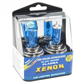 130 р. Лампа 24V H4 100/90W P43t (2шт.) Ultra White EAGLEYE EAGLEYE ez-2410043uw EAGLEYE ez-2410043uw  с доставкой в г. Керчь. Увеличить фотографию 2