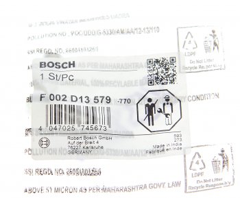 589 р. Болт OPEL дренажный (М12х1.5х24мм) BOSCH BOSCH f002d13579  с доставкой в г. Керчь. Увеличить фотографию 3