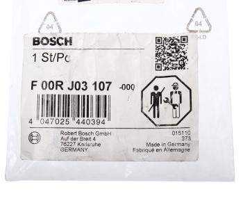 8 799 р. Клапан форсунки топливной BOSCH BOSCH f00rj03107 BOSCH f00rj03107  с доставкой в г. Керчь. Увеличить фотографию 4