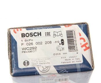 1 839 р. Цилиндр тормозной задний PEUGEOT 207 BOSCH BOSCH f026002208 BOSCH f026002208  с доставкой в г. Керчь. Увеличить фотографию 4