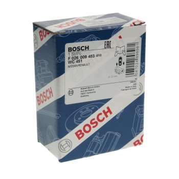 1 299 р. Цилиндр тормозной задний RENAULT Kangoo (97-09) левыйправый BOSCH BOSCH f026009483  с доставкой в г. Керчь. Увеличить фотографию 3