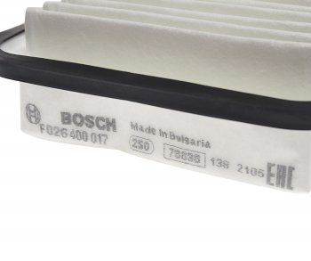 1 069 р. Фильтр воздушный TOYOTA Avensis (03-),Corolla (02-) BOSCH BOSCH f026400017  с доставкой в г. Керчь. Увеличить фотографию 2