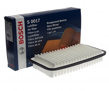 1 069 р. Фильтр воздушный TOYOTA Avensis (03-),Corolla (02-) BOSCH BOSCH f026400017  с доставкой в г. Керчь. Увеличить фотографию 1