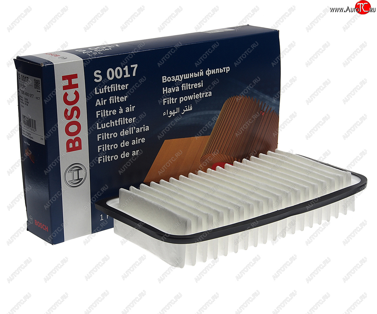 1 069 р. Фильтр воздушный TOYOTA Avensis (03-),Corolla (02-) BOSCH BOSCH f026400017  с доставкой в г. Керчь