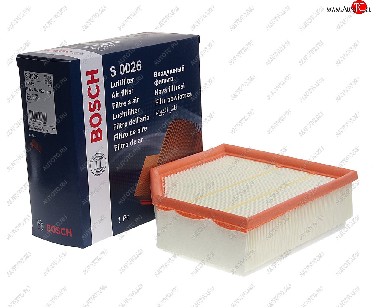 1 399 р. Фильтр воздушный VOLVO S60,XC70,XC90 (D5) BOSCH BOSCH f026400026  с доставкой в г. Керчь