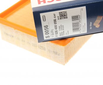 899 р. Фильтр воздушный SUZUKI SX4 (06-) BOSCH BOSCH f026400056  с доставкой в г. Керчь. Увеличить фотографию 2