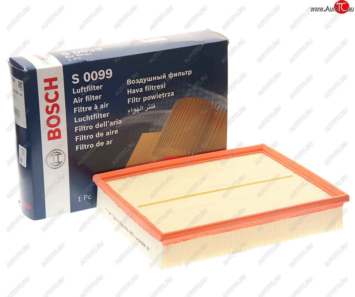 1 199 р. Фильтр воздушный LAND ROVER Discovery 3,Range Rover 3 (04-) BOSCH BOSCH f026400099  с доставкой в г. Керчь