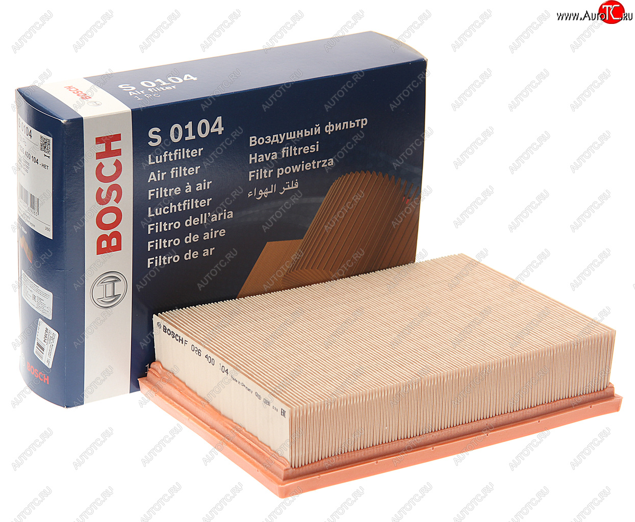 1 279 р. Фильтр воздушный LAND ROVER Freelander (06-) BOSCH BOSCH f026400104  с доставкой в г. Керчь