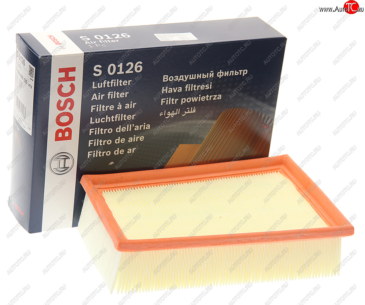 799 р. Фильтр воздушный NISSAN Qashqai (J10) (1.62.0),X-Trail (T31) (2.0) BOSCH BOSCH f026400126  с доставкой в г. Керчь