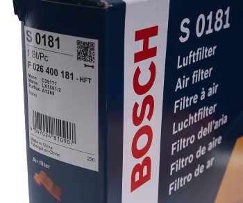 1 499 р. Фильтр воздушный VOLVO S60,S70,S80,XC70 BOSCH BOSCH f026400181  с доставкой в г. Керчь. Увеличить фотографию 3