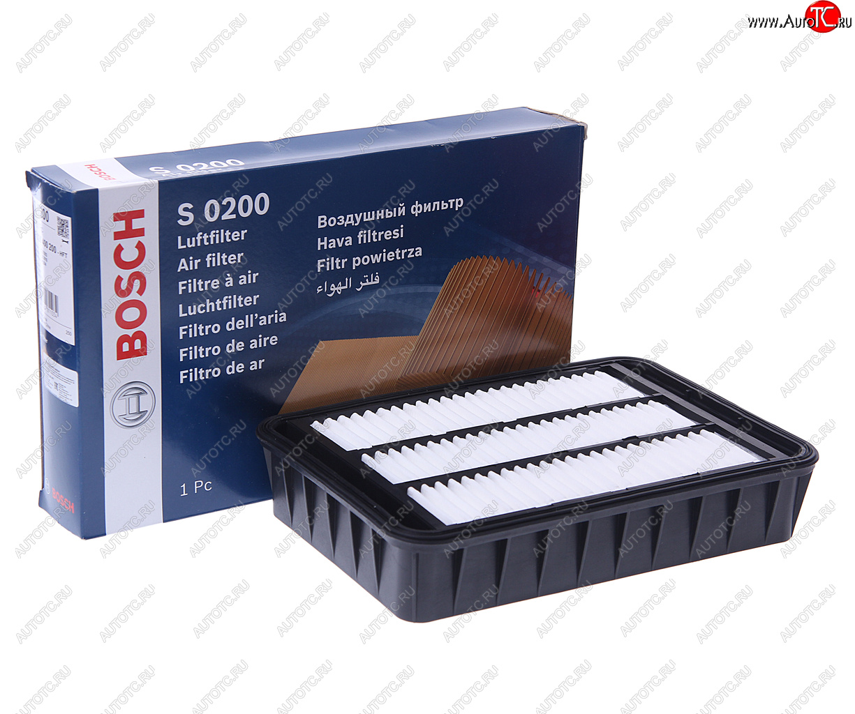 989 р. Фильтр воздушный MITSUBISHI Lancer (07-),Outlander (07-) BOSCH BOSCH f026400200  с доставкой в г. Керчь