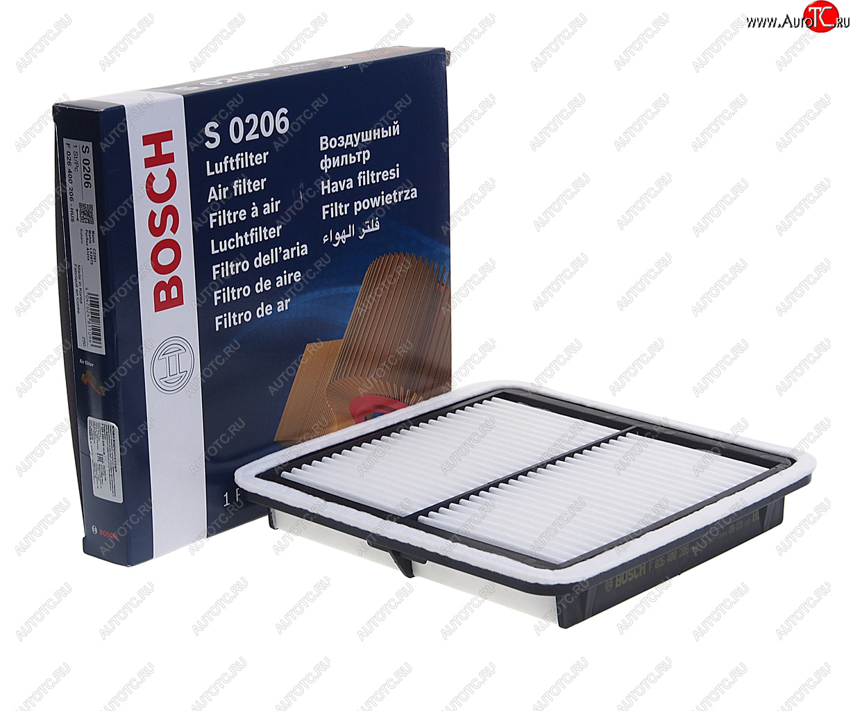 1 469 р. Фильтр воздушный SUBARU Forester (07-),Legacy (03-09) BOSCH BOSCH f026400206  с доставкой в г. Керчь