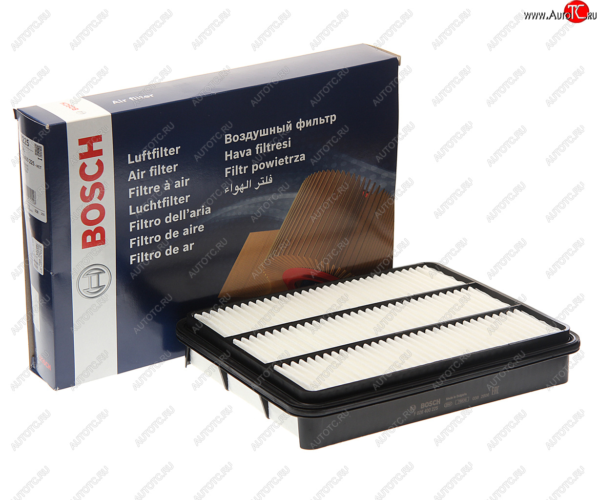 1 229 р. Фильтр воздушный TOYOTA Land Cruiser 120 (05-) (TDI) BOSCH BOSCH f026400225  с доставкой в г. Керчь