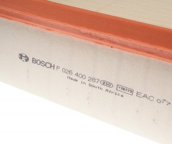 1 229 р. Фильтр воздушный VW Golf (2.0 D) AUDI A3 (1.6 D) SEAT Leon (1.8 T) BOSCH BOSCH f026400287  с доставкой в г. Керчь. Увеличить фотографию 2
